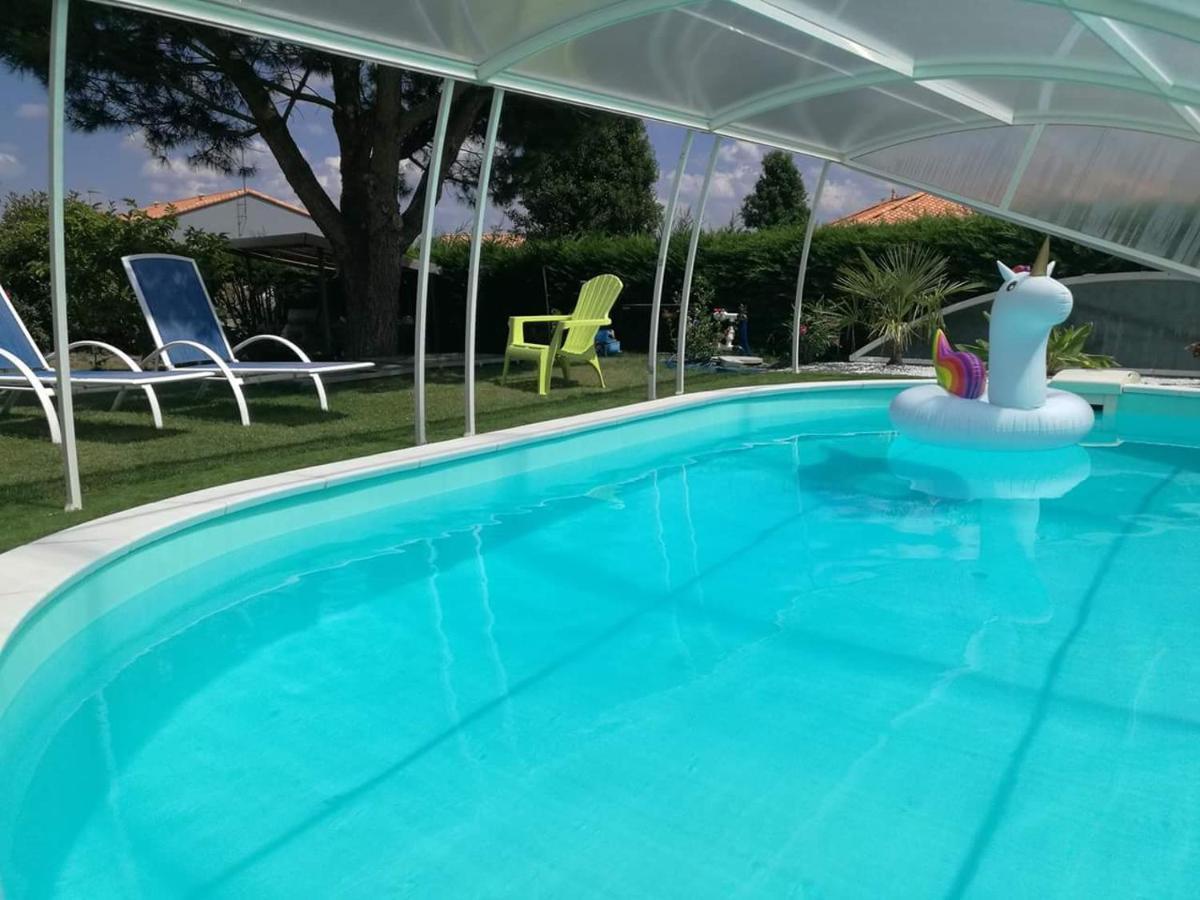 Studio Le Pavachon, Piscine Familiale Chauffee - A 3 Min Du Puy Du Fou Лез-Эпес Экстерьер фото